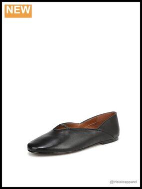 Leather Slip On Flats Round Toe Casual Walking Shoes